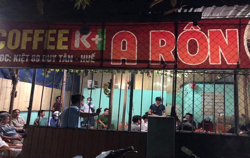 Triệt phá đường dây cá độ bóng đá nhiều tỷ đồng núp bóng quán cà phê tại Thừa Thiên Huế