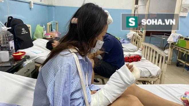 Cô gái bị tấn công vì mời bia không uống: Đứt gân tai khâu 15 mũi, đầu có 3 vết lõm sâu - Ảnh 5. Tinh thần của L. vẫn chưa thể ổn định sau vụ việc.