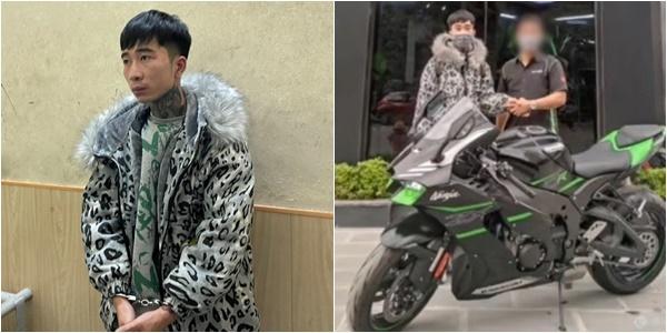 vu cuop ngan hang om tien tau ngay xe phan khoi lon chua phat hien dong pham Đối tượng Nguyễn Văn Nam mua xe phân khối lớn chạy trốn. (Ảnh: NLĐ)