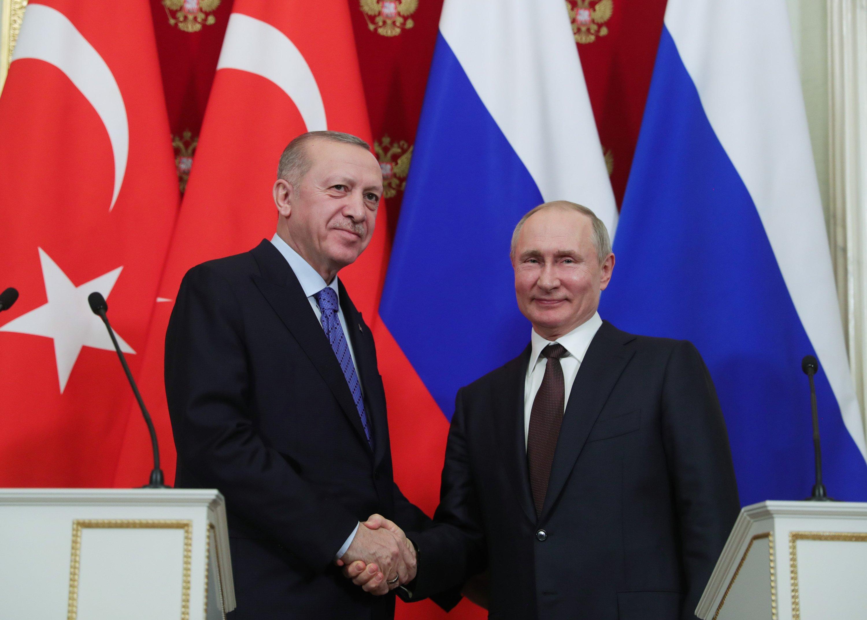 Tổng thống Thổ Nhĩ Kỳ Recep Tayyip Erdoğan đã có các cuộc điện đàm với cả Tổng thống Nga Vladimor Putin và Tổng thống Ukraine Volodymyr Zelensky kể từ khi xung đột bùng phát. Ảnh: Anadolu Agency.