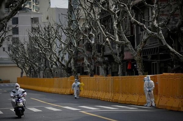 Thượng Hải đang là điểm nóng COVID-19 hàng đầu Trung Quốc. Ảnh: AFP.