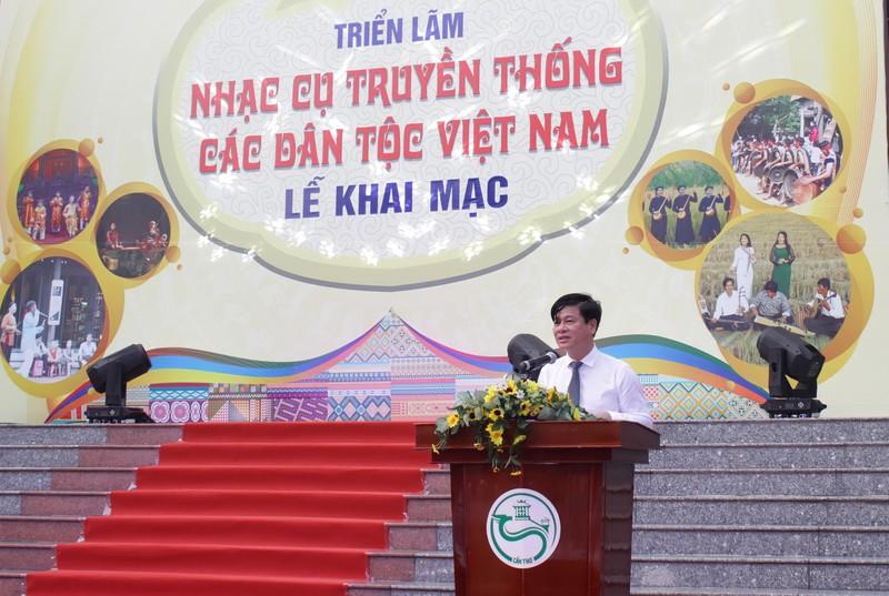 Khai mạc Triển lãm Nhạc cụ truyền thống các dân tộc Việt Nam tại Cần Thơ năm 2022 ảnh 1