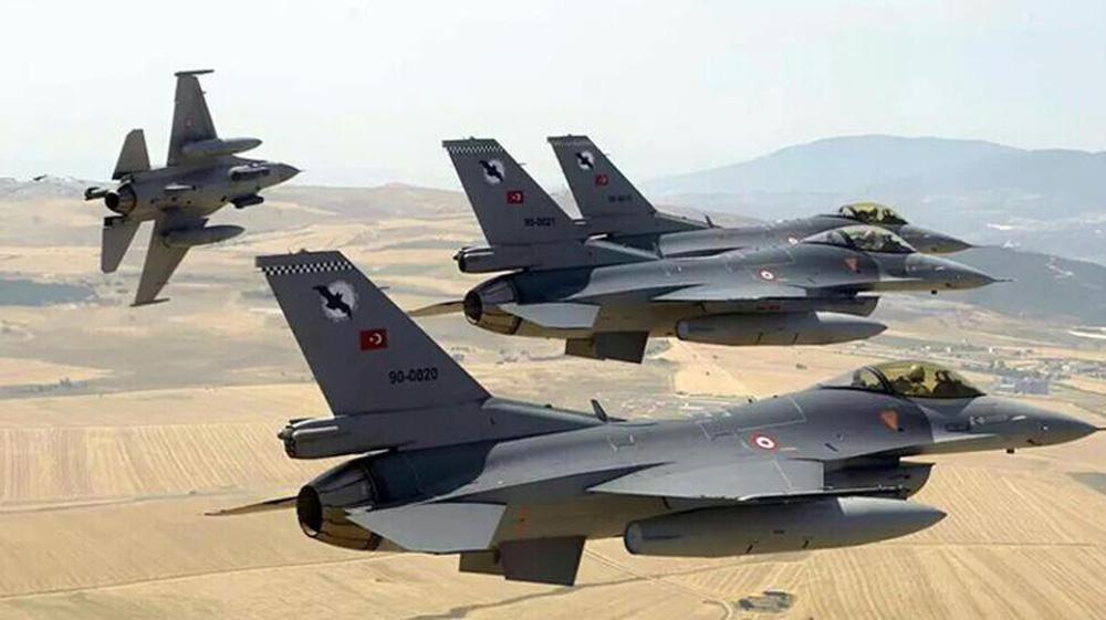 Tiêm kích F-16 của Không quân Thổ Nhĩ Kỳ.