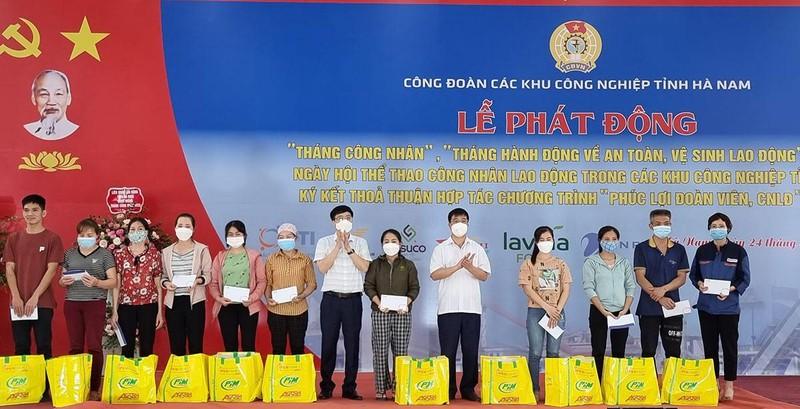 Hà Nam phát động Tháng Công nhân và Tháng hành động về An toàn vệ sinh lao động năm 2022 ảnh 2