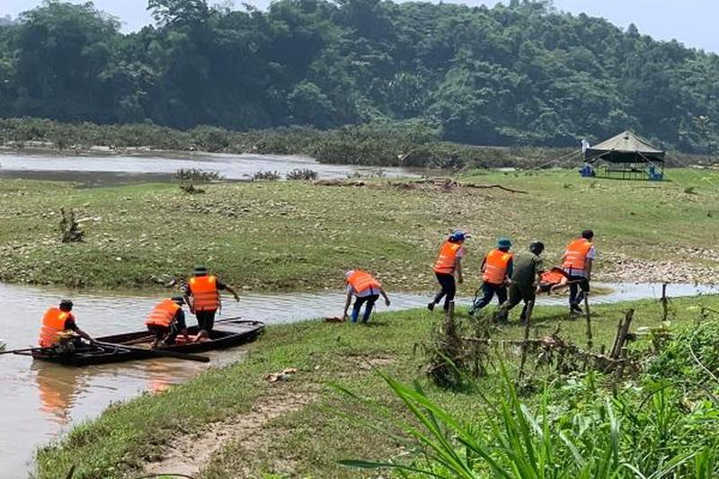 Lào Cai diễn tập ứng phó bão, lũ và tìm kiếm cứu nạn năm 2022. ảnh 2