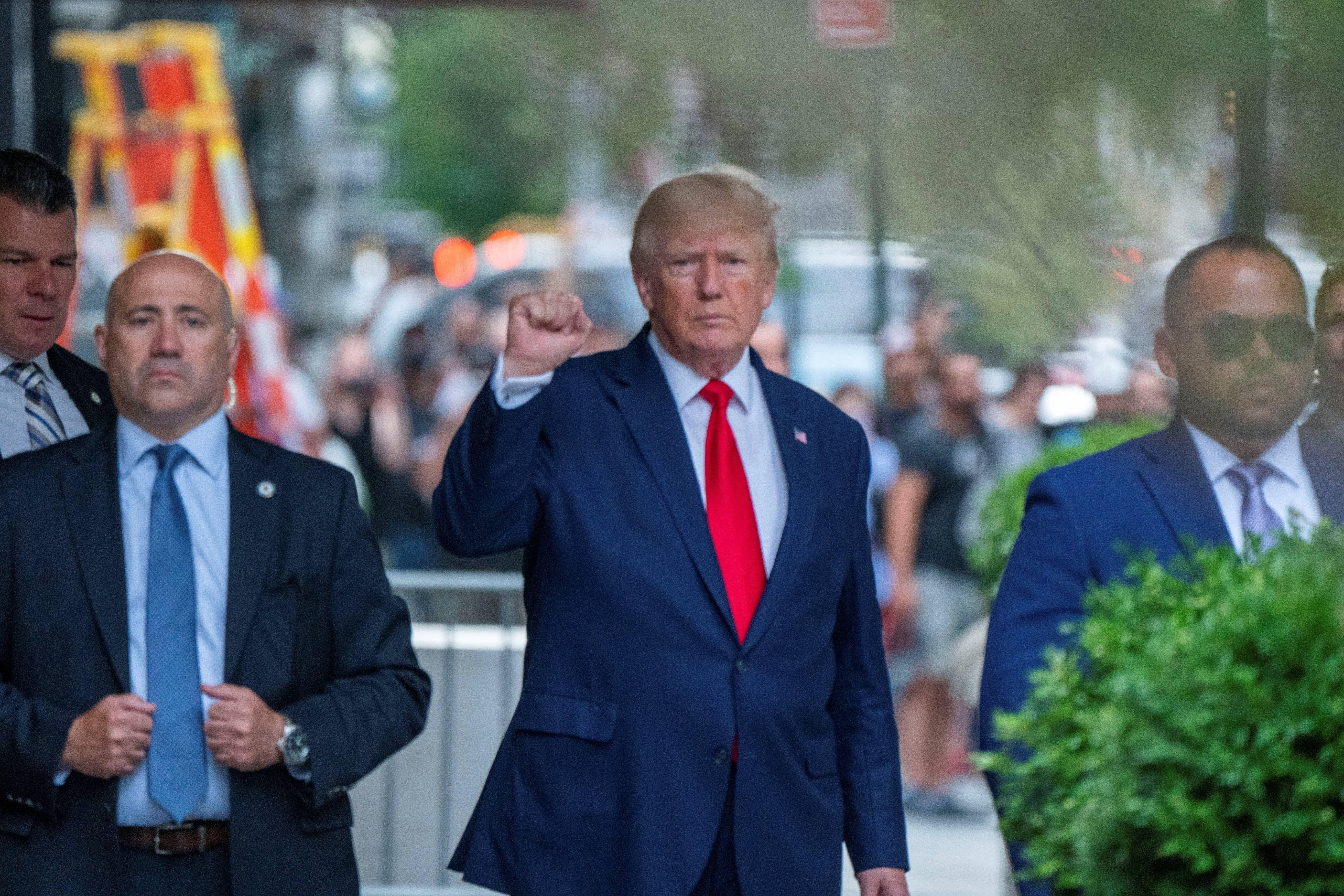 Cựu Tổng thống Donald Trump. Ảnh: Reuters.