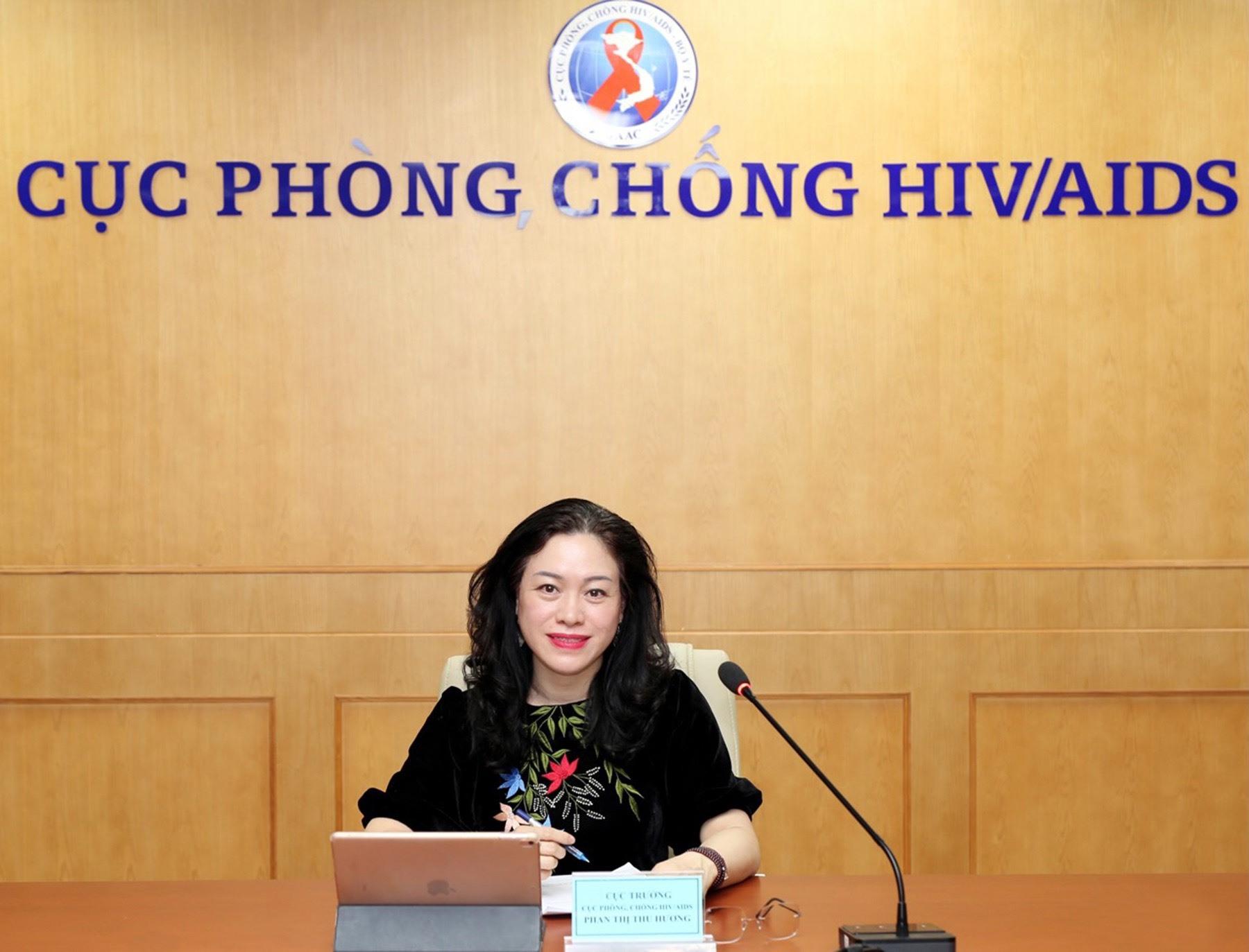 PGS.TS Phan Thị Thu Hương, Cục trưởng Cục Phòng, chống HIV/AIDS.