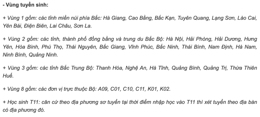 2 trường Công an đầu tiên công bố điểm chuẩn năm 2023 ảnh 1