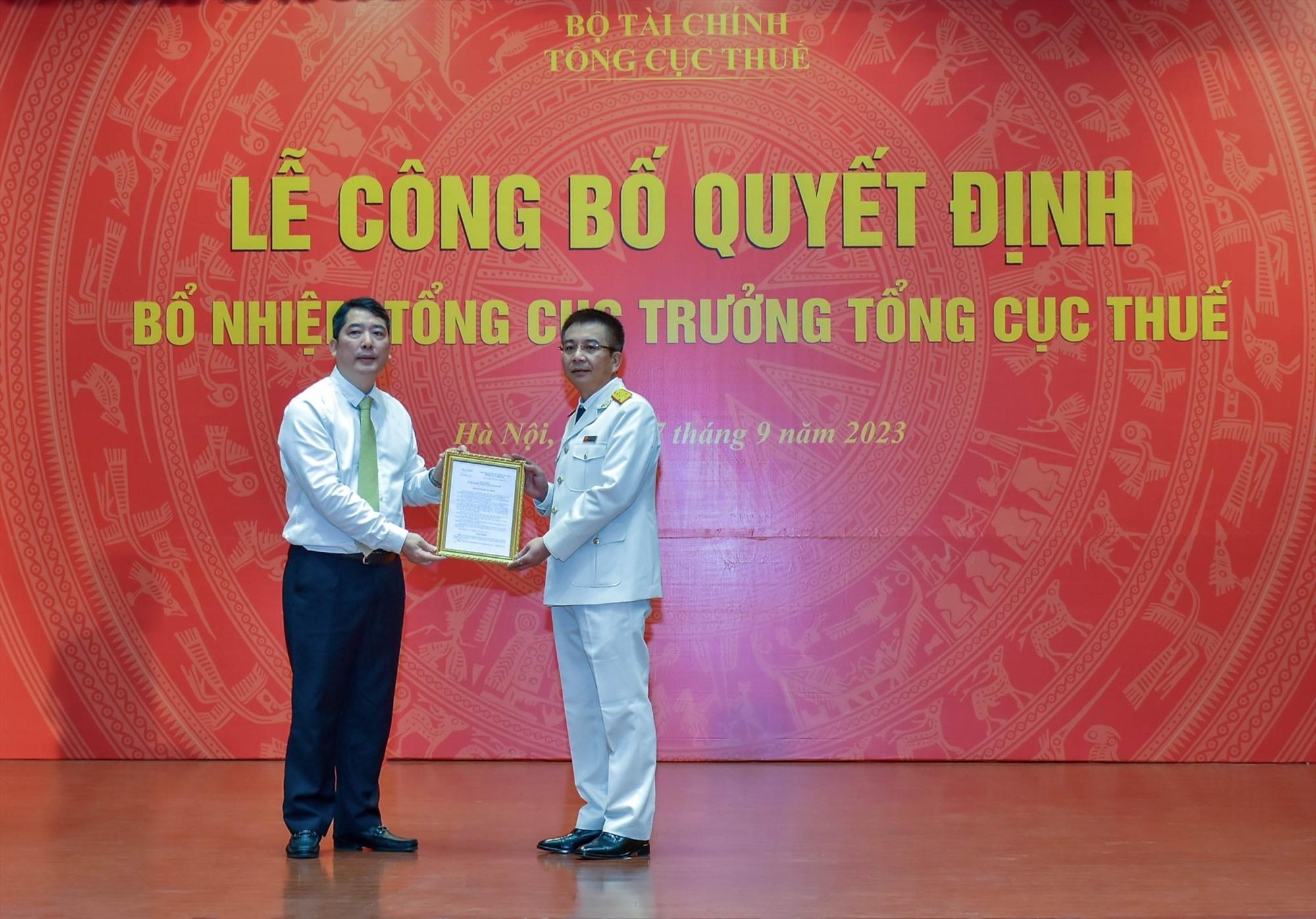 Tổng cục Thuế có tân Tổng cục trưởng 55 tuổi