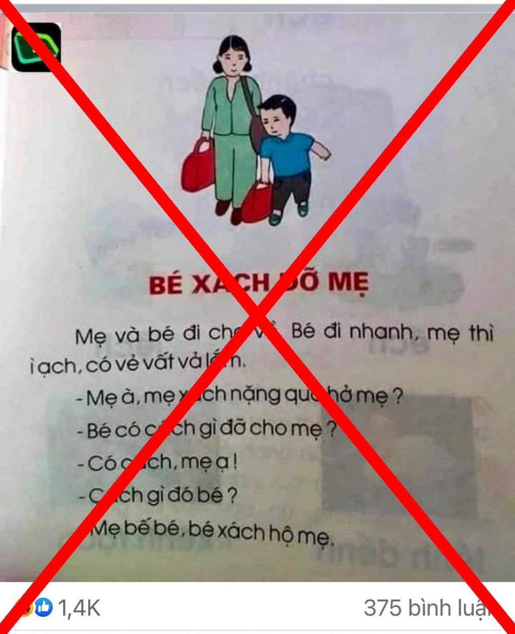 Bộ GD&ĐT đề nghị xử lý các cá nhân, tổ chức đưa thông tin sai lệch về sách giáo khoa phổ thông