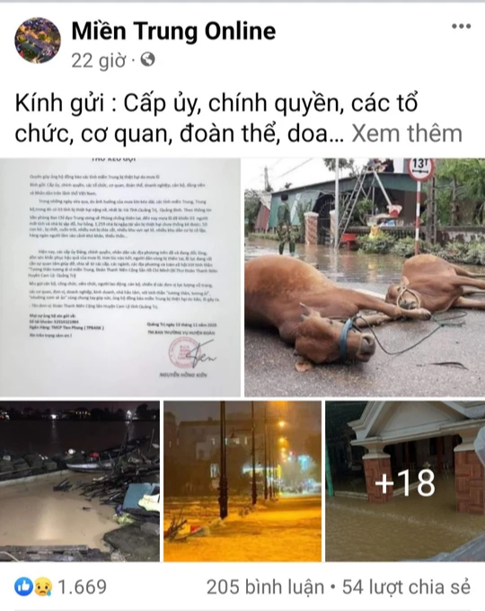 Giả mạo thư kêu gọi quyên góp ủng hộ đồng bào miền Trung thiệt hại do mưa lũ - Ảnh 2.