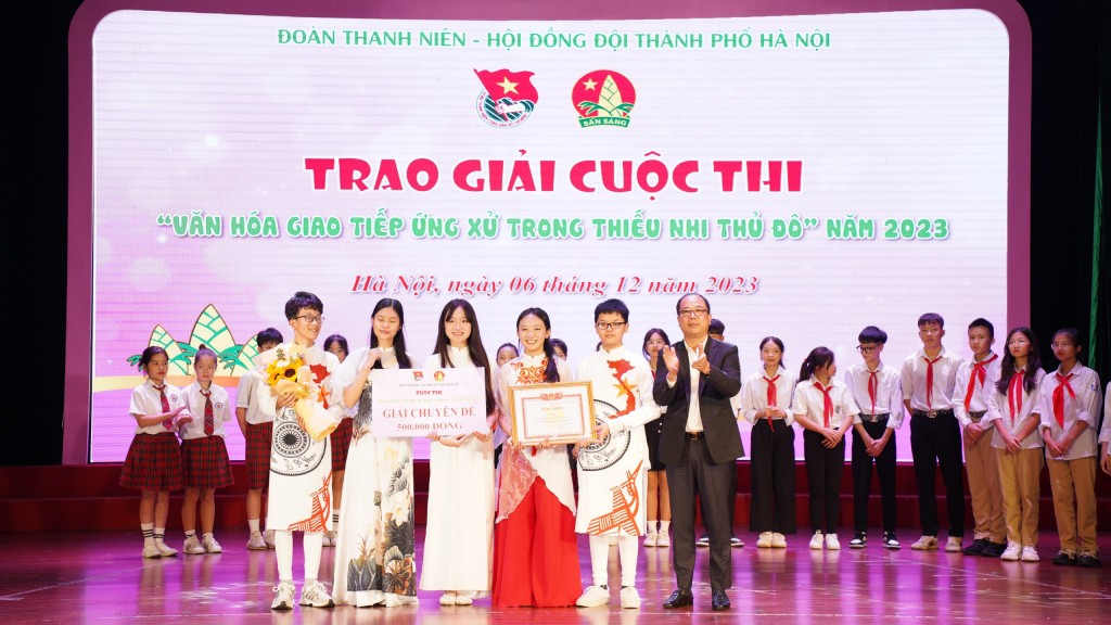 Thiếu nhi Thủ đô nói lời hay, làm việc tốt, ứng xử văn minh