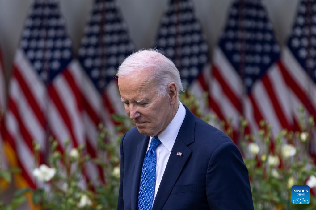 Tổng thống Mỹ Joe Biden. Ảnh: Xinhua