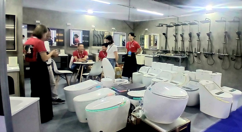 Nhiều sản phẩm mới được giới thiệu tại triển lãm (ảnh: Thanh Thanh) Nhiều sản phẩm mới được giới thiệu tại triển lãm (ảnh: Thanh Thanh)