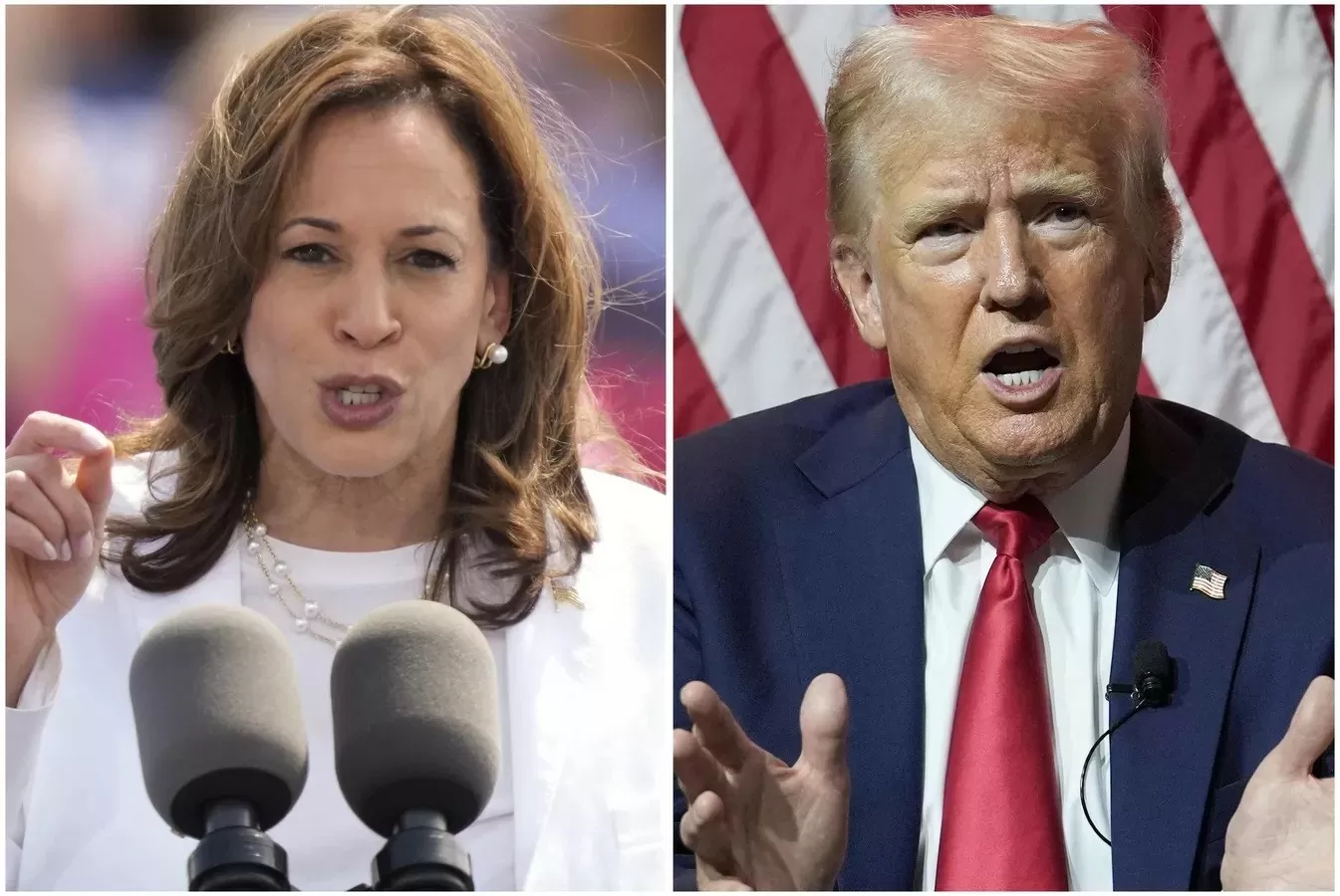 Bầu cử Tổng thống Mỹ: Bà Harris gây áp lực lớn lên ông Trump ở các bang chiến địa Bầu cử Tổng thống Mỹ: Bà Harris gây áp lực lớn lên ông Trump ở các bang chiến địa