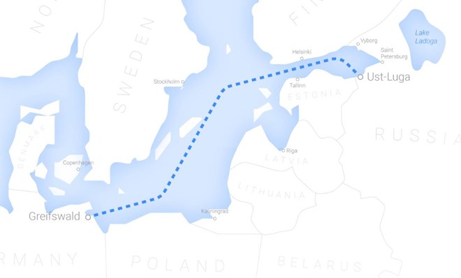 Mỹ giáng đòn mới với đường ống Nord Stream 2