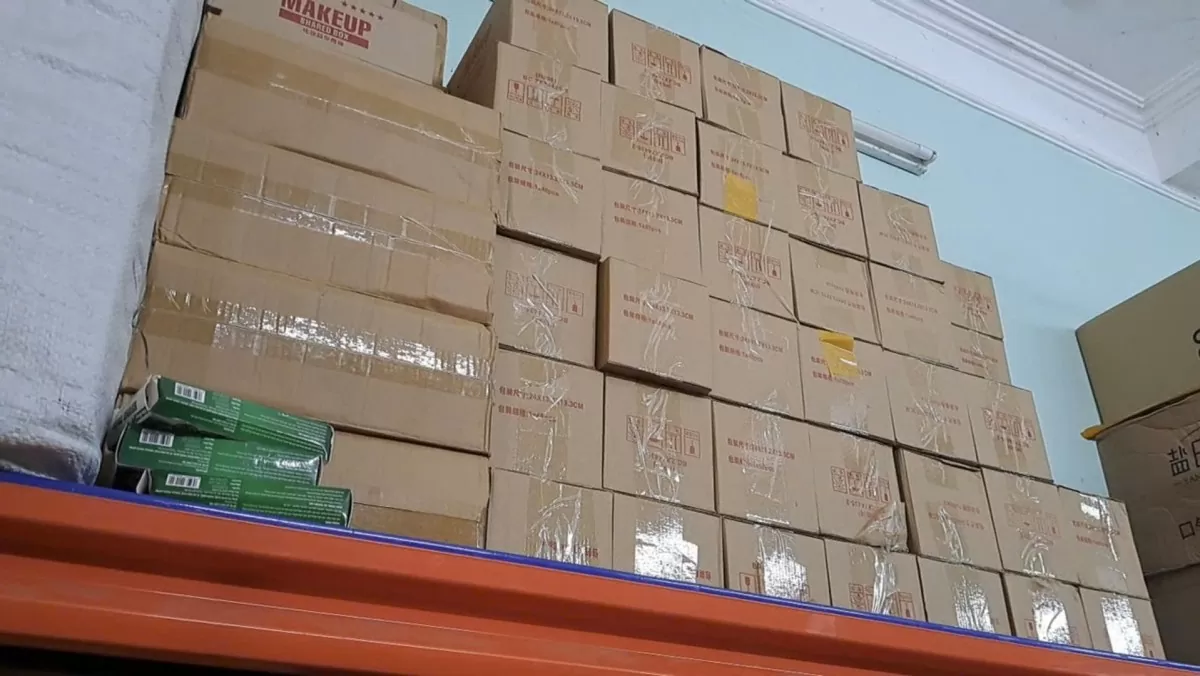 Bắc Giang: Kho hàng khủng hơn 27 nghìn sản phẩm mỹ phẩm bị tạm giữ Bắc Giang: Kho hàng khủng hơn 27 nghìn sản phẩm mỹ phẩm bị tạm giữ