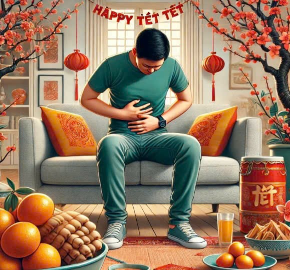 Giải pháp hiệu quả khi ăn quá nhiều trong ngày Tết