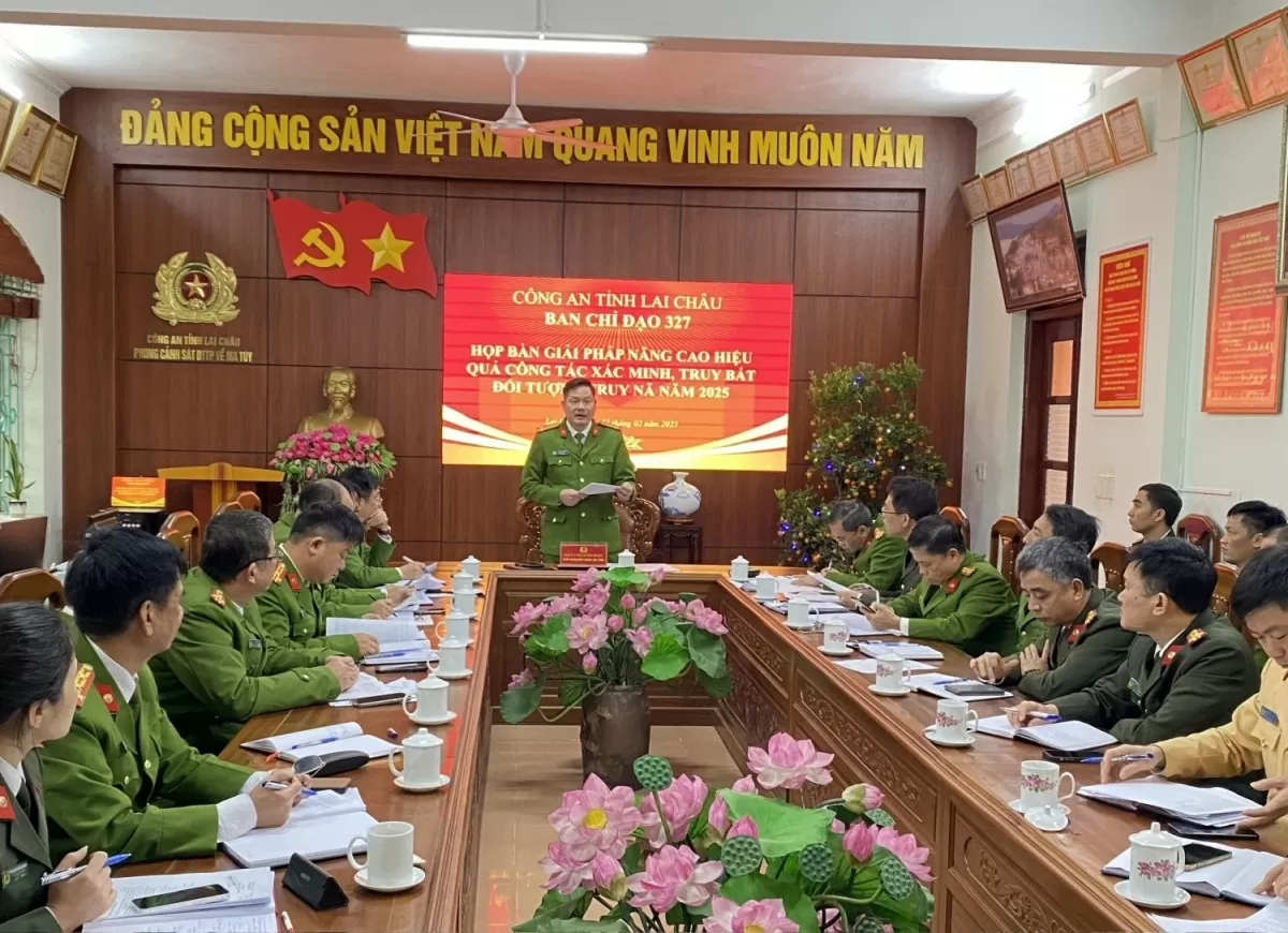 Lai Châu: Nâng cao hiệu quả truy bắt đối tượng truy nã