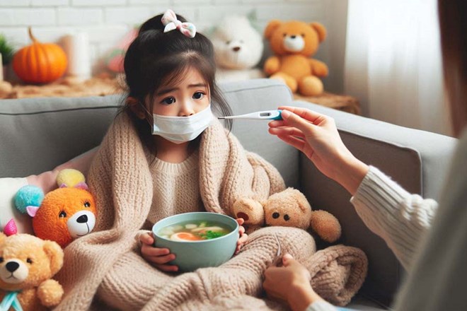 Mẹo chăm sóc trẻ trong những ngày rét đậm rét hại