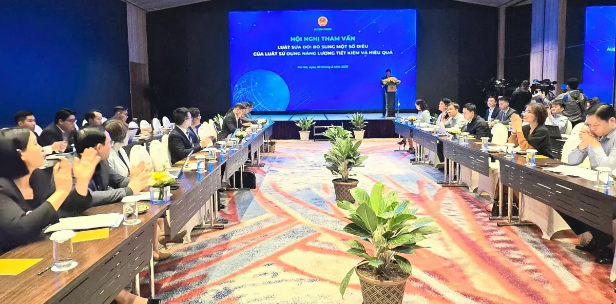 Tham vấn ý kiến dự thảo Luật Tiết kiệm năng lượng Tham vấn ý kiến dự thảo Luật Tiết kiệm năng lượng