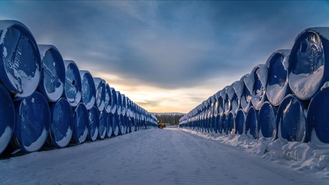 Khí đốt Nga xuất qua siêu đường ống Siberia lập kỷ lục mới