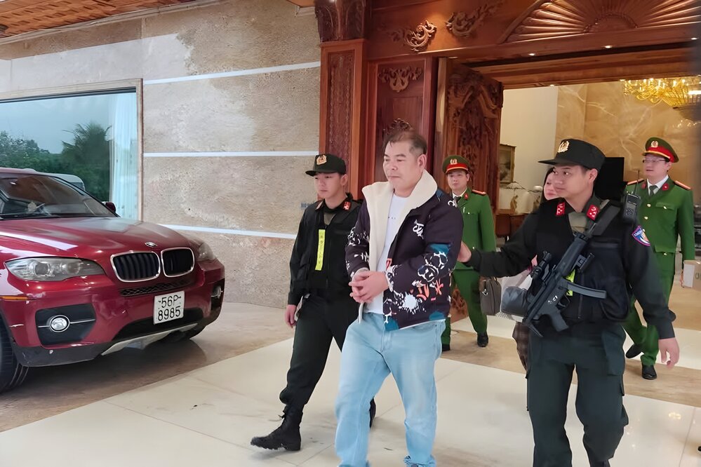 Đối tượng Nguyễn Văn Tuấn đã bị bắt. Ảnh: Công an tỉnh Phú Thọ.