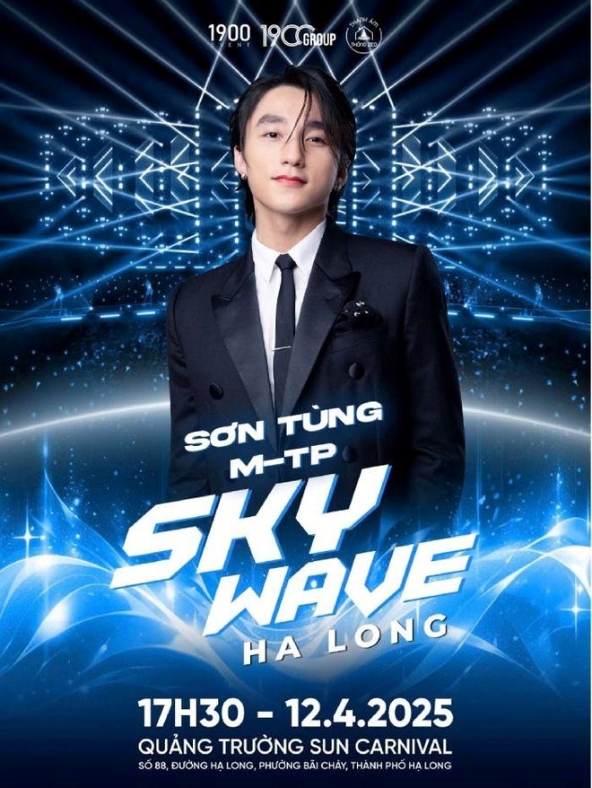 Bán hết 10.000 vé show Sơn Tùng M-TP ở Hạ Long trong 3 giờ