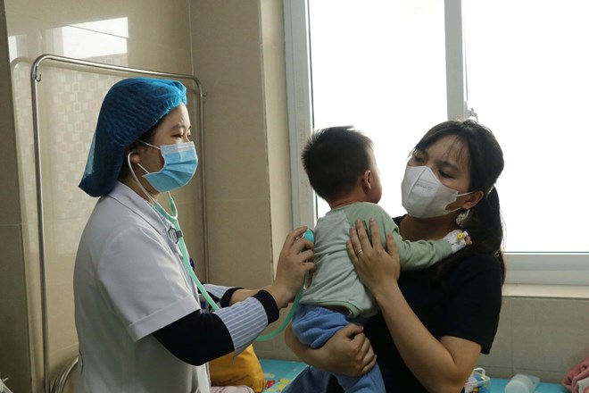 Từ đầu năm 2025 đến nay, ngành y tế tỉnh Ninh Bình đã ghi nhận 55 trường hợp dương tính với bệnh sởi. Ảnh: Nguyễn Trường