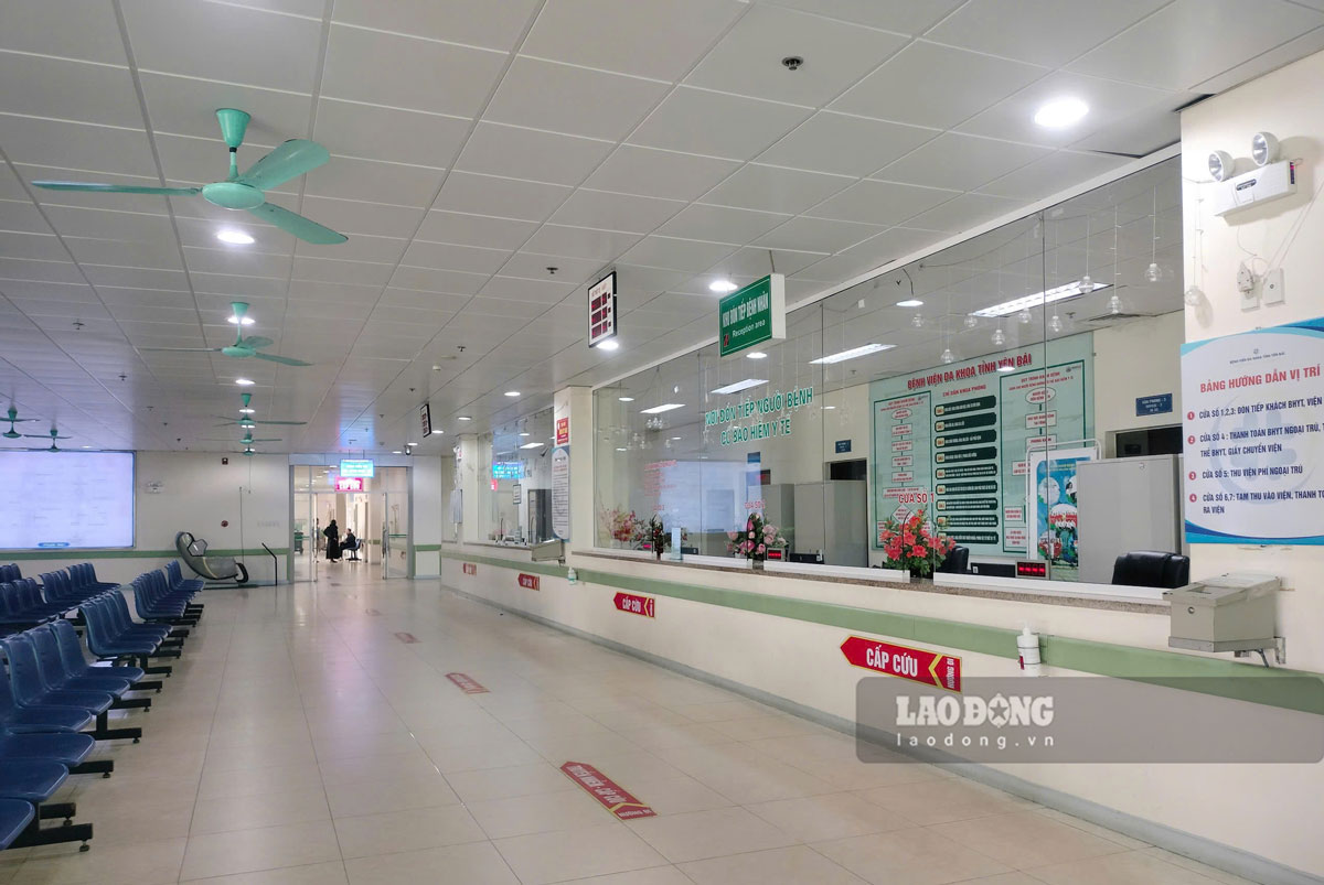 Cơ sở Bệnh viện Đa khoa tỉnh Yên Bái tại xã Giới Phiên, thành phố Yên Bái.