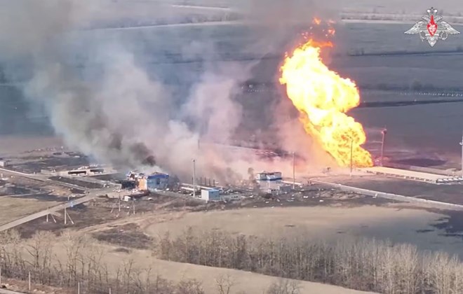 Ukraina tấn công đường ống dẫn khí ở Zaporizhzhia