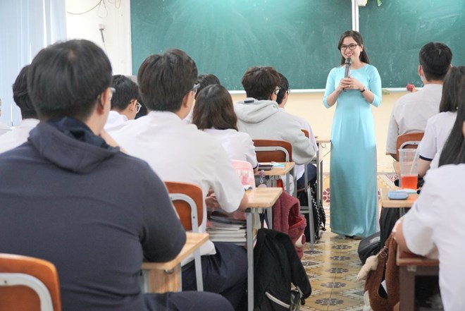 Giáo viên công lập ở TPHCM sẽ tham gia khảo sát trình độ, năng lực tiếng Anh. Ảnh: Chân Phúc
