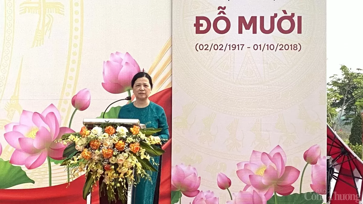 Hải Phòng: Gắn biển đường mang tên đồng chí Đỗ Mười