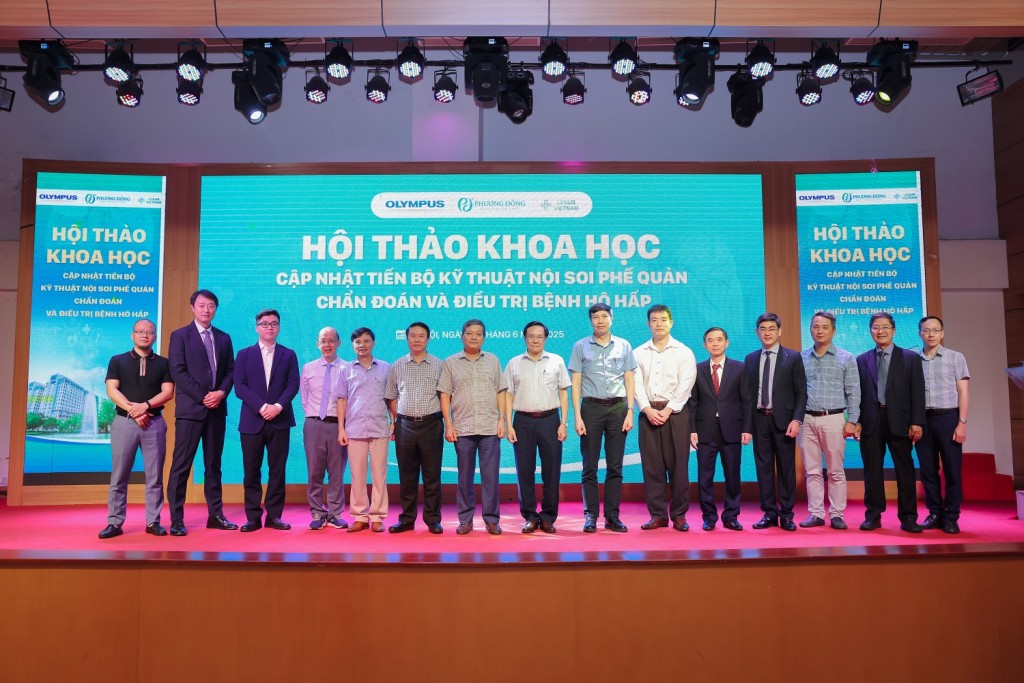 Hội nghị quy tụ đội ngũ chuyên gia đầu ngành trong lĩnh vực hô hấp.