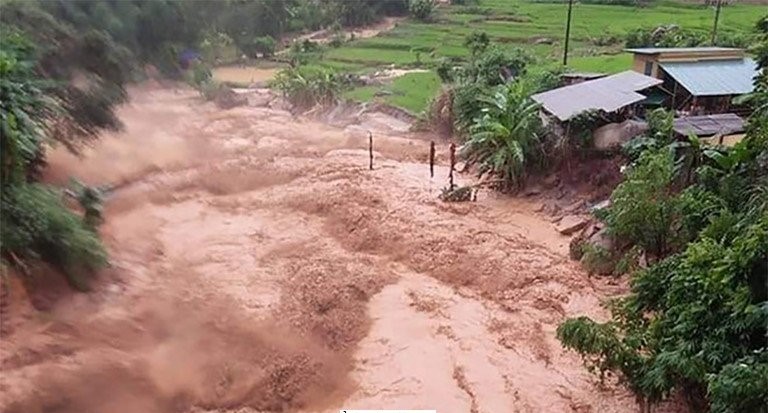 Cảnh báo lũ quét xảy ra ở nhiều tỉnh, thành Việt Nam. Ảnh: Trung tâm Dự báo Khí tượng Thủy văn Quốc gia Việt Nam
