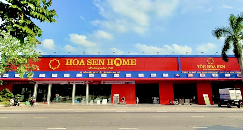 Hệ thống cửa hàng Hoa Sen Home đang bao phủ khắp thị trường trong nước.