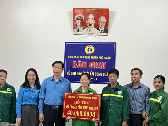 Mái ấm của Công đoàn dành cho những người lao động khó khăn