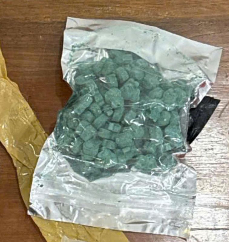 Tang vậ thu được. Ảnh: Công an TP Đà Nẵng