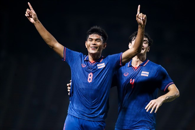 Thái Lan quyết giành trọn bộ huy chương vàng bóng đá tại SEA Games 33
