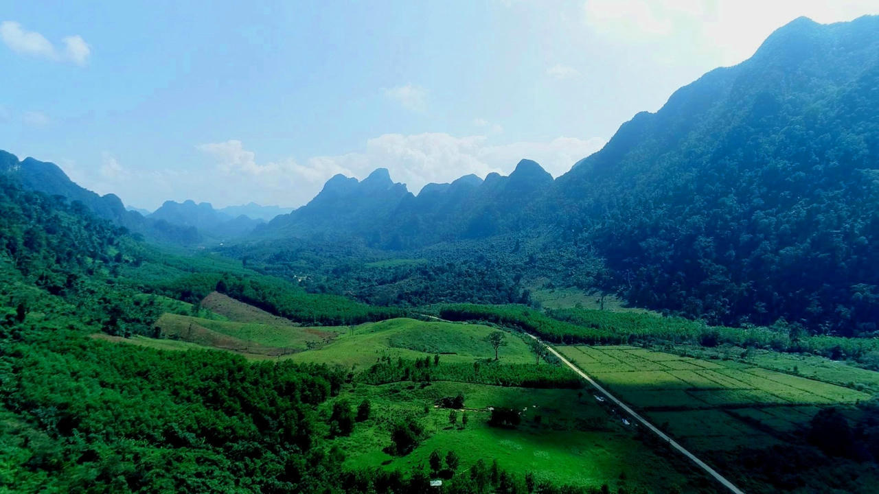 Khu vực rừng mở rộng của Phong Nha – Kẻ Bàng là sinh cảnh đặc thù của chuột đá Trường Sơn. Ảnh: Trần Nguyên Phong