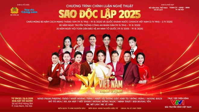 Chương trình Sao Độc lập năm 2025 - Vì một Việt Nam thịnh vượng