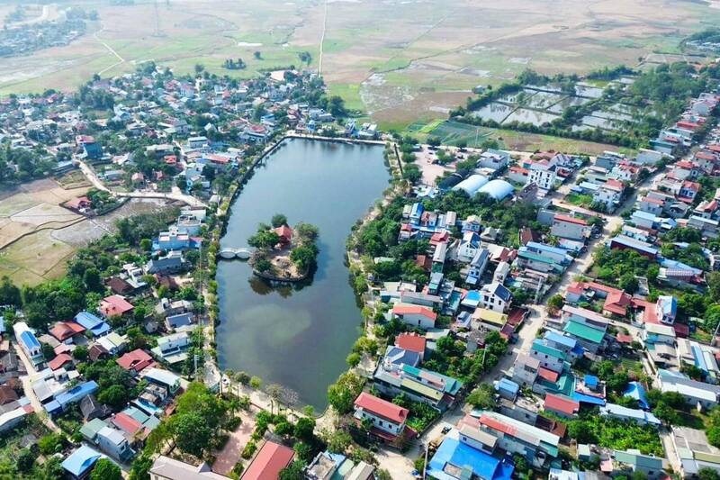 Khu vực ao Bua, Đình Chu sẽ là nơi tổ chức Tết Xíp Xí năm 2025 tại xã Phù Yên. Ảnh: Trường Sơn
