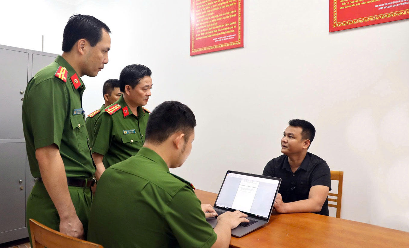 Công an tỉnh Lào Cai đấu tranh với đối tượng cầm đầu đường dây