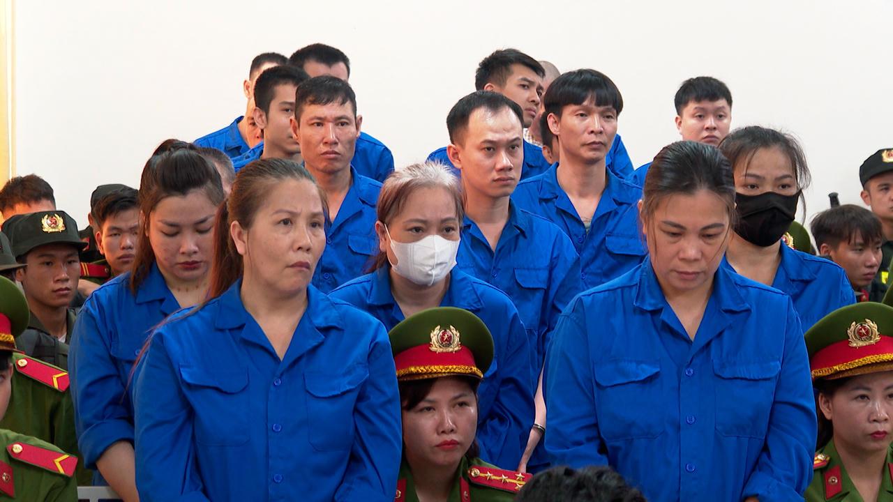 Trong tổng số 68 bị cáo, có 63 người phạm tội “Mua bán trái phép chất ma túy” và 5 người phạm tội “Tàng trữ trái phép chất ma túy”.