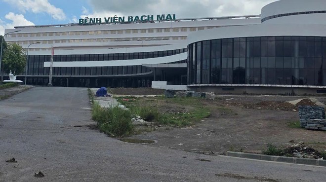 Bệnh viện Bạch Mai và Việt Đức cơ sở 2 trước ngày vận hành