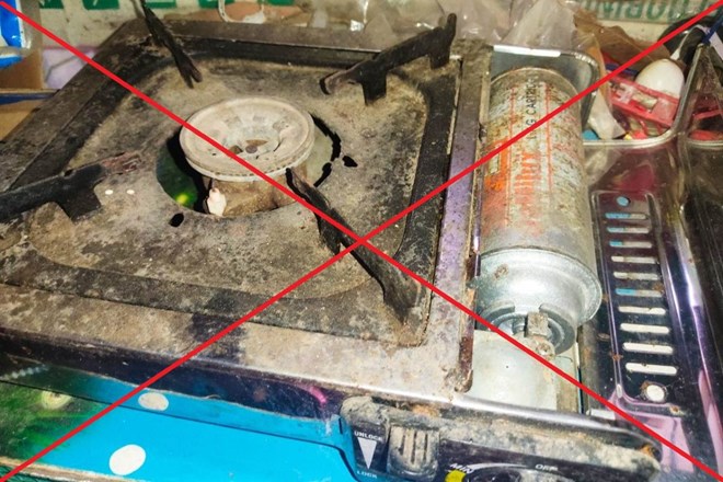 Cảnh báo nguy hiểm khi sử dụng bình gas mini không đảm bảo an toàn