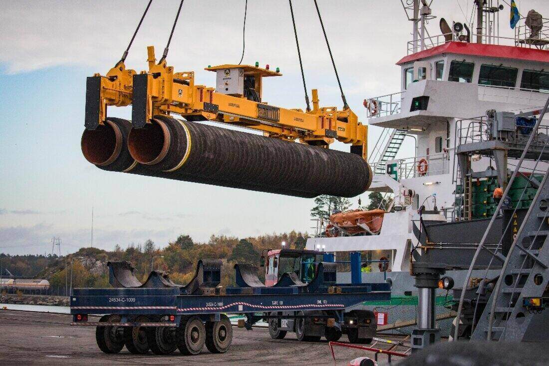 Nord Stream là đường ống dẫn khí quan trọng đưa khí đốt Nga sang châu Âu trước khi xung đột nổ ra ở Ukraina. Ảnh: Gazprom