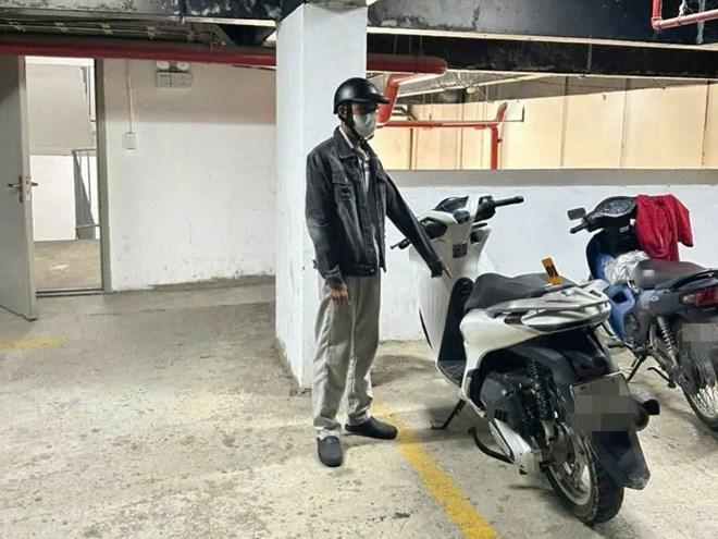Đối tượng trộm xe máy sa lưới sau 3 giờ gây án