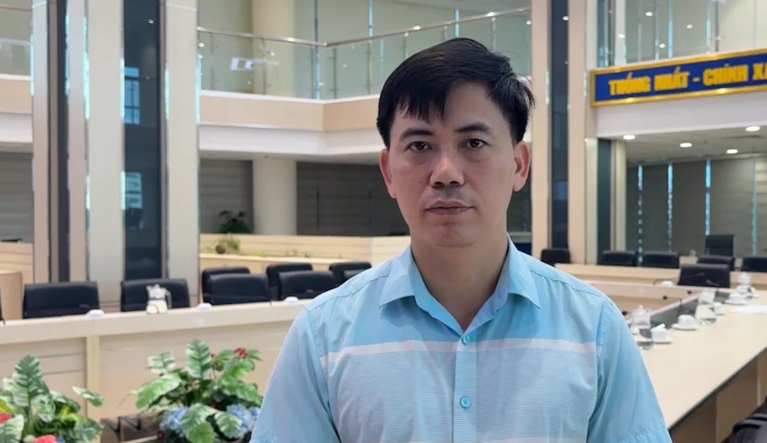 Ông Nguyễn Văn Hưởng - Trưởng phòng Dự báo Thời tiết, Trung tâm Dự báo Khí tượng Thủy văn Quốc gia cảnh báo tác động của hoàn lưu sau bão số 8.