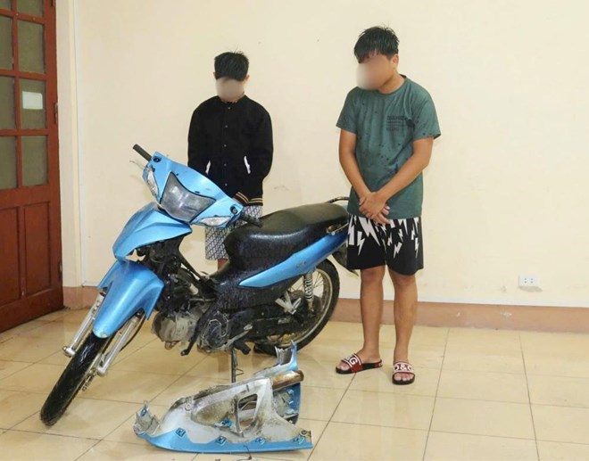 Trộm xe máy của hộ dân đi sơ tán tránh bão